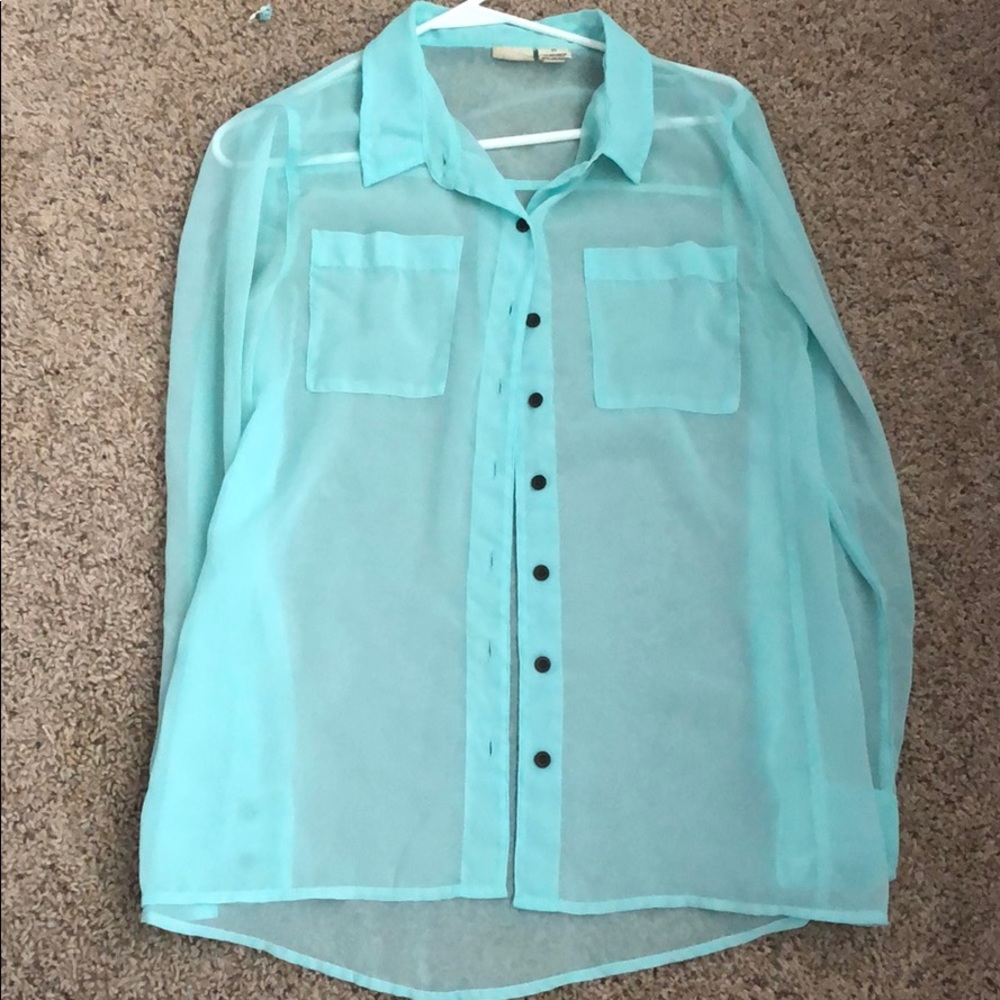 Mint blouse